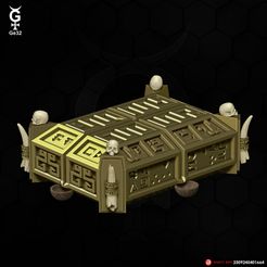 Golden-Altar-of-Sacrifices-01.jpg STL file Golden Altar of Sacrifices (Version 2.0)・Design to download and 3D print