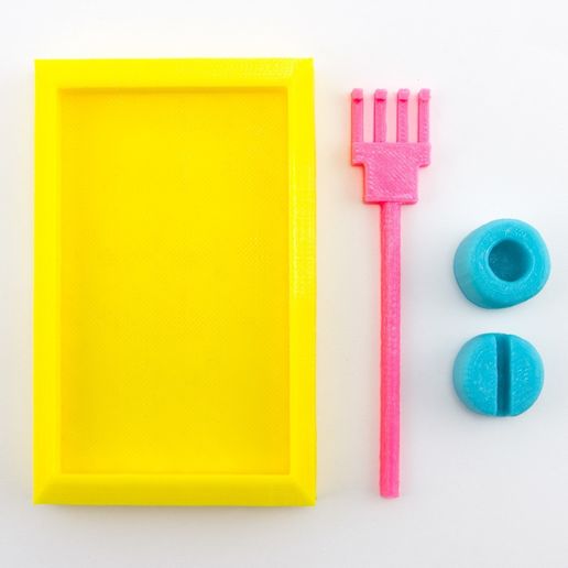 Desk Sand Garden - 3D model önizlemesi