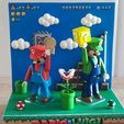 1695505335341.jpg Playmobil nose-mustache and cap of Mario and Luigi
