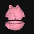 Captura-de-Pantalla-2023-03-20-a-las-14.18.40.jpg STL file GRINDERKING GRINDER WEED 2-FACES GRAN CAT 3D 72X82X75MM EASY PRINT CUT AND KEYED・3D printing idea to download