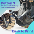 patton-S-kickstand-v1.png Leaperkim Patton S TPU Kickstand Pad & Bumper – Zip-Tie Mount Guard