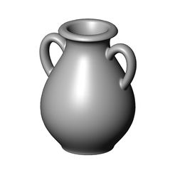 S-VASE-0-00.jpg Archivo STL Modelo de impresión 3D de una urna y un jarrón griegos sencillos・Diseño de impresión en 3D para descargar