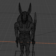7.png Ancient Egyptian Anubis Statue - 3D Printable Model