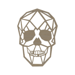 Kuru-Kafa-1.png Totenkopf Wanddekoration