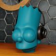 8.jpg Bart Simpson Headphone Stand