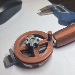 IMG_20230923_192317.jpg Free STL file A rod for winter fishing・3D printable model to download