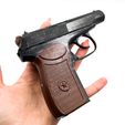 IMG_5427.jpg Pistol Makarov Prop practice fake training gun