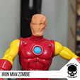 2.png Iron Man Zombie Head for 6 inch action figures