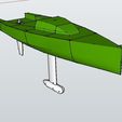 Hull_mk2_display_large.JPG Free STL file Sailboat・Model to download and 3D print