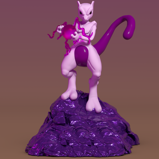 Mewtwo 3D model