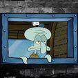 D_NQ_NP_968110-MLM79889147566_102024-O.jpeg 3D Squidward Tentacles Window - Squidward Tentacles 3D Painting