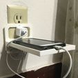 a5e4e9b9e2eb403c798a431f07a1c0f5_display_large.JPG Free STL file Foldable Outlet Phone Charging Station・3D printable model to download