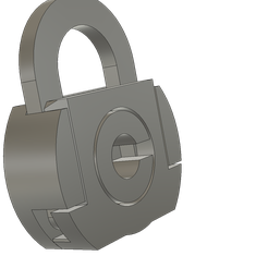 mini-lock-v2.png STL file Mini lock for Handcuff key・3D printable model to download