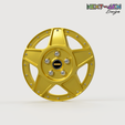 7.png Next-Gen - Simmons Wheels "B45" - Real Rims for Scale Model Cars (STL FILES)