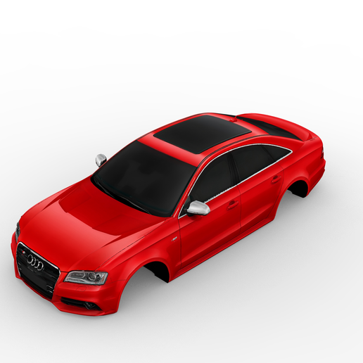 Audi S7 C7 2012 – Detailed 3D Sportback Car Body Model