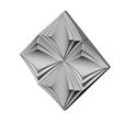Rosette9-13.JPG Abstract modular tiles for decor 3D print model