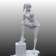 Clayfull-Camera-3.png Pink Skirt 3D print model - Sweetie girl 3D print model