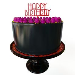 Archivo STL gratis Adorno para tarta de 1 año - Broche de cumpleaños -  Primer cumpleaños 🧷・Diseño de impresora 3D para descargar・Cults