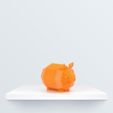Low poly piglet_1080x1080.jpg STL-Datei Low Poly Piglet kostenlos・Vorlage für 3D-Drucker zum herunterladen