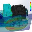 CFD-picture.jpg STL-Datei SOVOL SV06 PLUS LÜFTERKANAL - CFD OPTIMIERT・Modell zum Herunterladen und 3D-Drucken