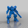 XXXG-01H2_Gundam_Heavyarms_Kai_-_Ren_fixed.png Mobile Suit Gundam Wing Collection Low Poly