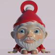 2.png 3D Printable Cute Baby Santa for Christmas Decorations 3D print model