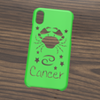 Case iphone X y XS Cancer6.png Case Iphone X/XS Cancer sign