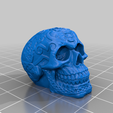 Celtic-Skull-Cap.png Free STL file Celtic Skull Valve Stem Cap - Automotive Schrader・3D printing template to download, ToaKamate