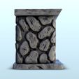 25.jpg Stone fireplace 3 - Hobbit Dark Age Medieval terrain