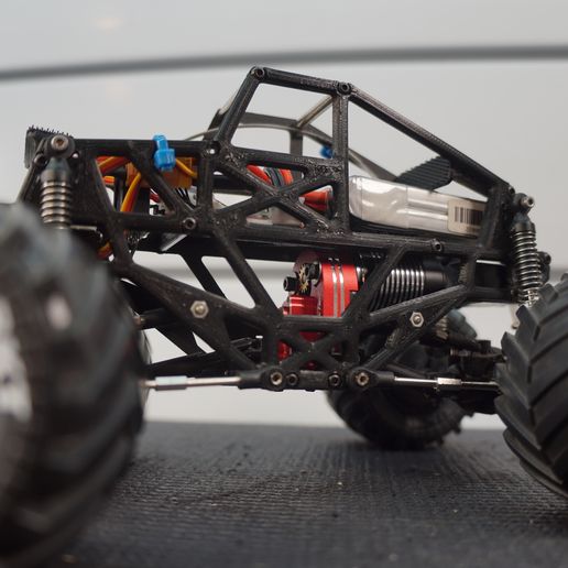 Micro RC Monster Truck Furitek Electronics Tray 3D model