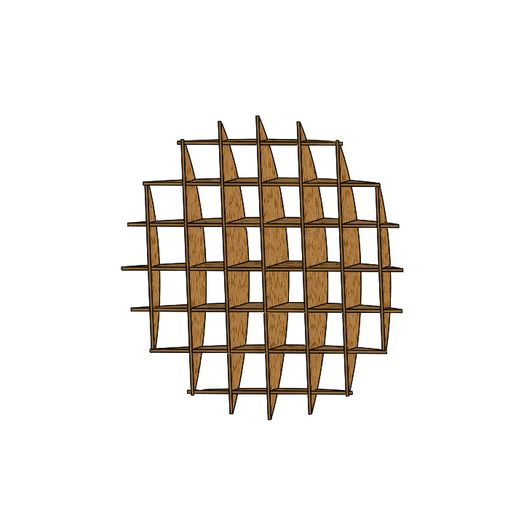 3.JPG Parametric Wall Shelf 3D model