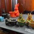 Bunnies-in-Different-Forms.jpg Low Poly Art Bunny for Laser Cutting - Toy, Box, Holder