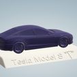 3.jpg Tesla Model S 3D MODEL CAR CUSTOM 3D PRINTING STL FILE