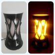 Lantern.jpg Lantern lamp artistic for 3D printing 3D print model