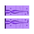 11- Hippurus.stl Hippurus" soft lure mold