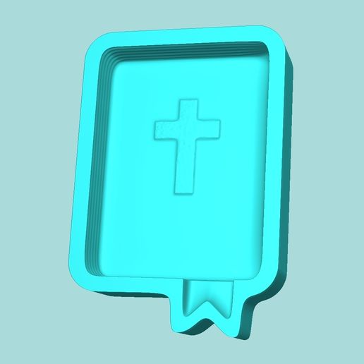 🍫 Holy Bible Mold 01 - Silicon Maker - Template・ STL File for 3D ...