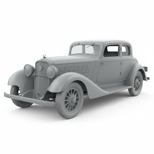 Peerless Model 56 convertible STL, pickup truck STL, body kit car STL, 1990s JDM car STL, 90s JDM STL, pre supported car STL, 1:32 car STL, hypercar STL, tuner car STL, Japanese sports car STL, lowered car STL, tuned car STL, steampunk car STL, cyberpunk