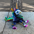 sitting.png 🦄Articulado Spooky Unicorn🦄