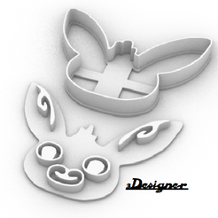 Bing-face.png Archivo STL CORTADOR DE GALLETAS BING FACE・Plan de impresión en 3D para descargar