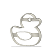 Patito v1.png Duck Cookie Cutter