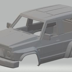 foto 1.jpg STL file Nissan Patrol GR Printable Body Car・3D printing template to download