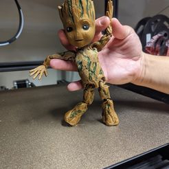 PXL_20220915_030045468.jpg 3D file Flexi Baby Groot・3D printing model to download