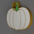 Rendu-Citrouille.png Pumpkin Lithophanie Halloween