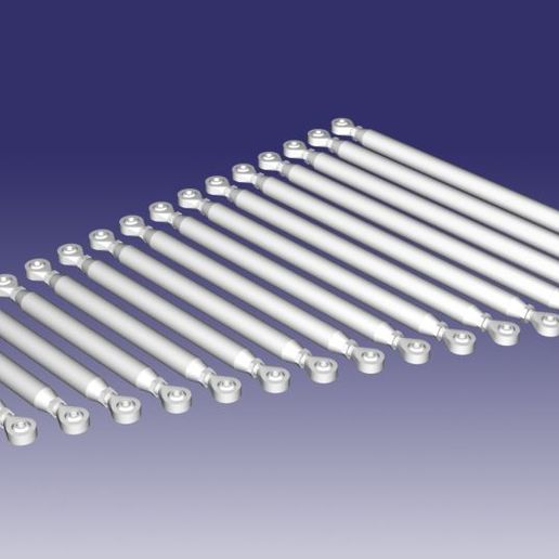 👽 Radius rod collection・ STL File for 3D printing・Cults
