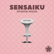 86.-Barstool-Discovery-1.png Réplique miniature 1:12 Bontempi Casa 86. Tabouret de bar Discovery pour maison de poupée miniature - Impression 3D Téléchargement instantané - Miniature Furniture Designer Series