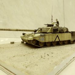 20210307_222311_Film2.jpg 1/72 Reactive Armour and small details Challenger 1 tank Op Granby (Gulf War) for 1/72 Revell Kit
