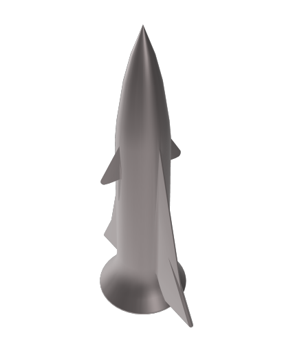 🚀 Co2 rocket・ STL File for 3D printing・Cults