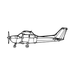 Skyhawk-172.png STL file Skyhawk 172・3D printing template to download