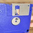 Indicator_1.jpg 💾Retro Floppy Disk -Scale 1:1- Micro SD Cards Organizer – Holds 12 Cards