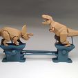 雙龍008.jpg Triceratops vs. T-Rex (Automata)